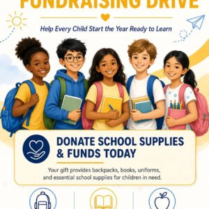 Back to School Fundraising Drive